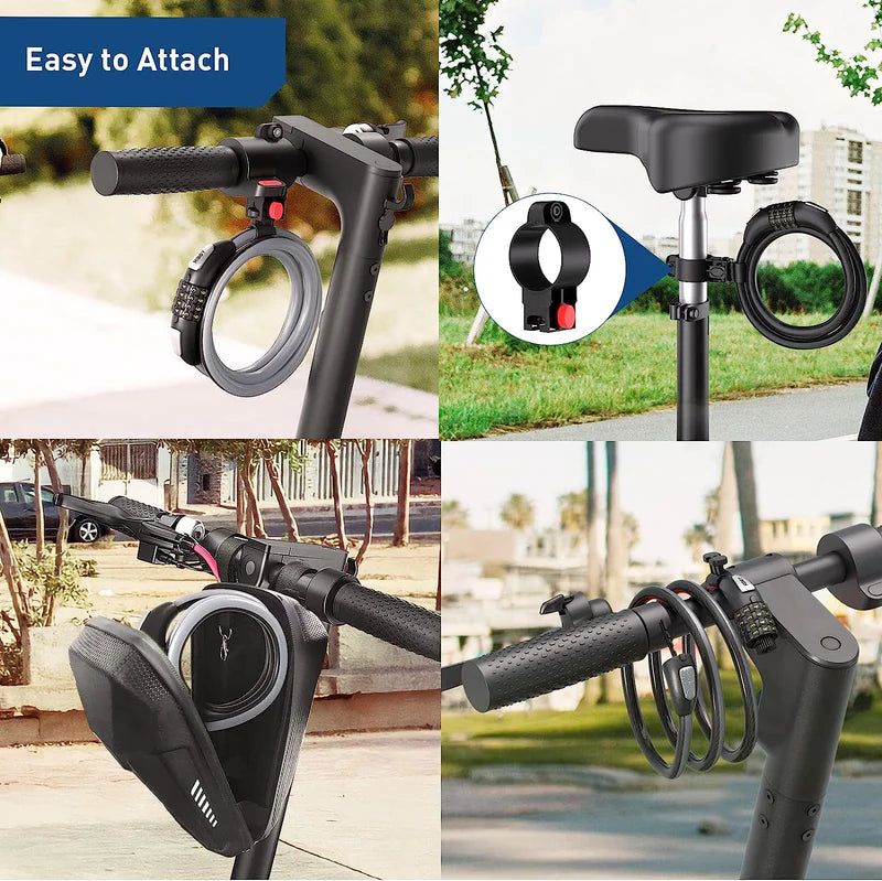 Hiboy 3.2 ft Cable Lock for All Scooter or Bike