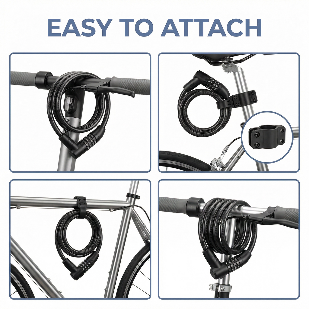 Hiboy 3.2 ft Cable Lock for All Scooter or Bike