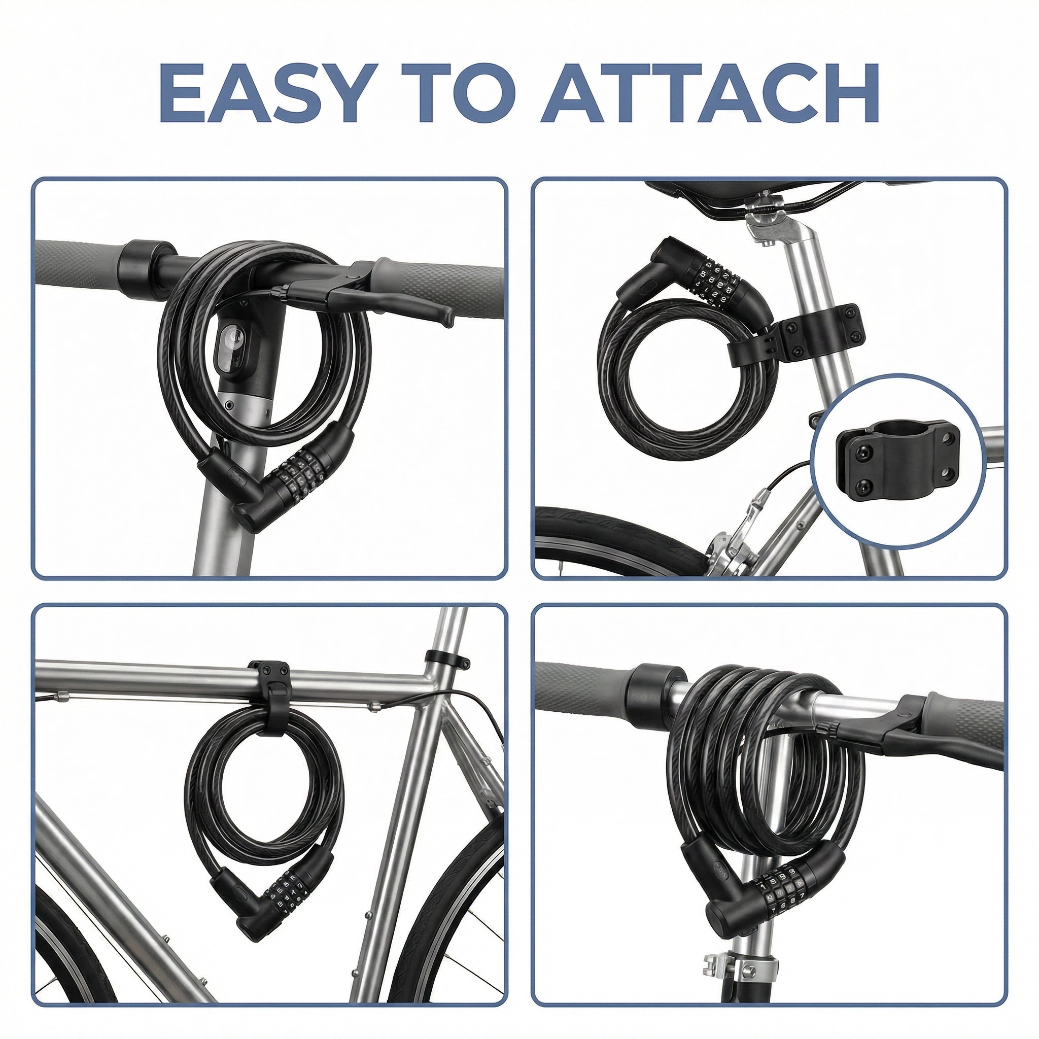 Hiboy 3.2 ft Cable Lock for All Scooter or Bike