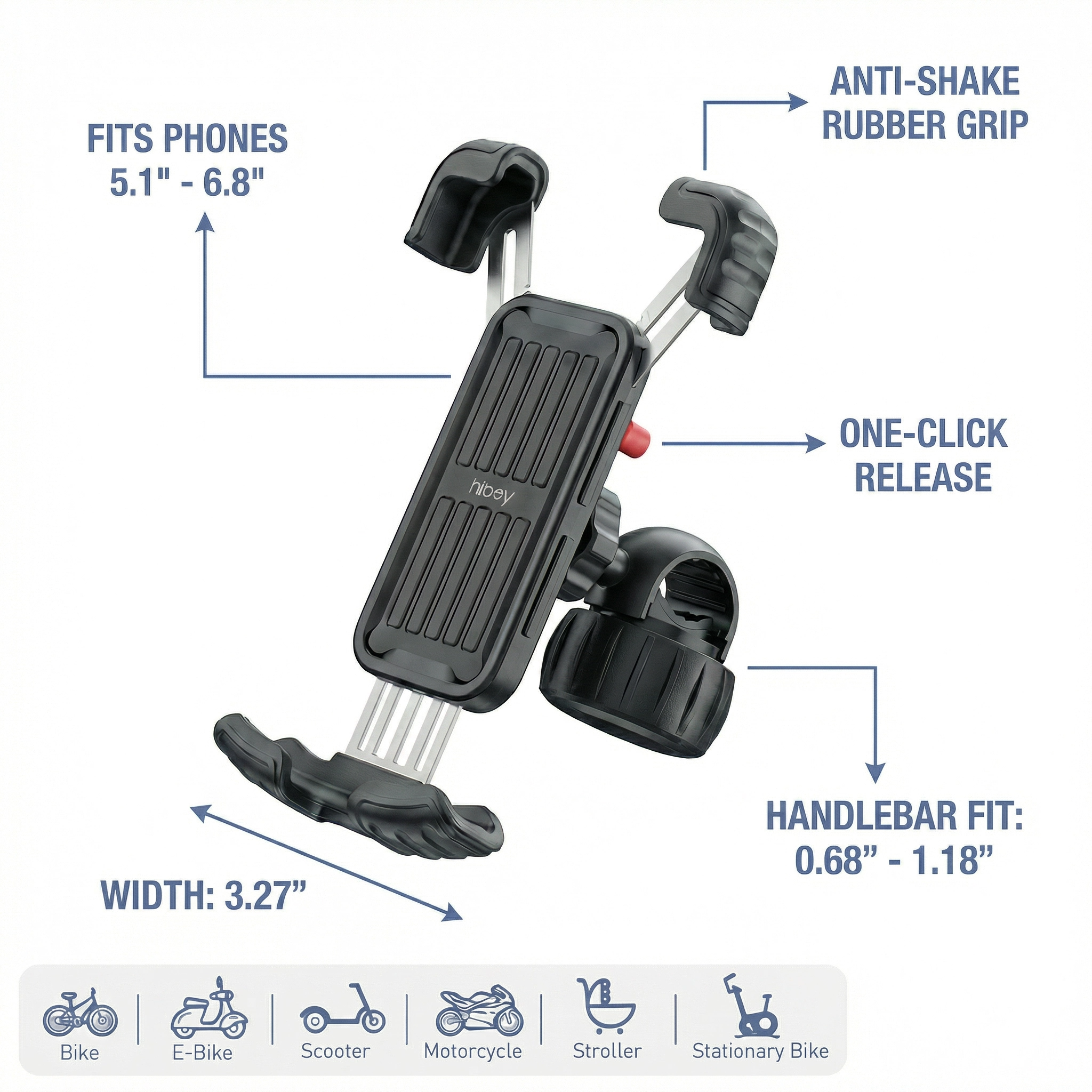 Hiboy Phone Holder for Scooters or Bikes